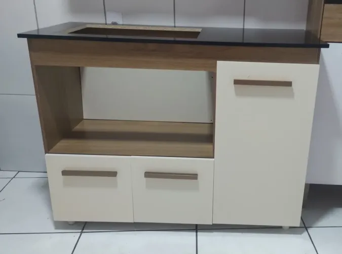 Bancada para cooktop