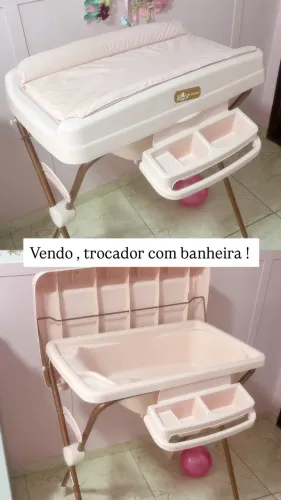 VENDO, TROCADOR COM BANHEIRA!