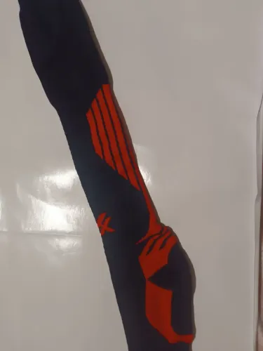MEIÃO KANXA PROFISSIONAL c/15 UNIDADES preto com vermelho 