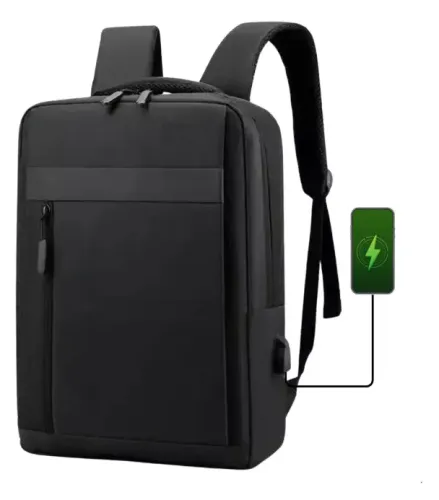 Mochila para notebook, saída usb, nova!