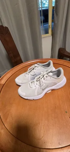 Tênis Nike In-Season TR 13 Branco/Prata - Tam 37 BR (Original)