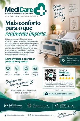 Aluguéis de camas hospitalares