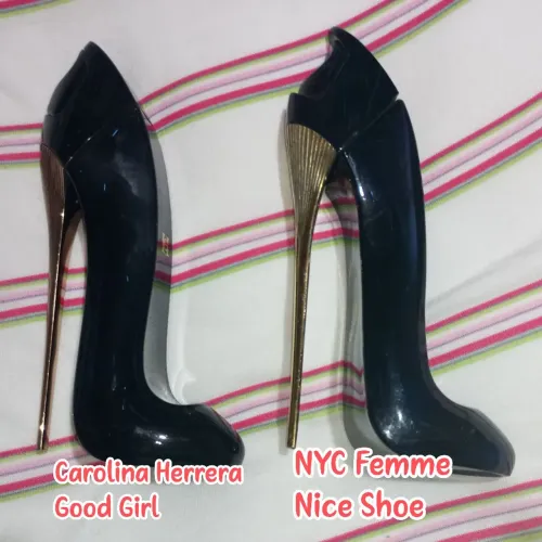 Frascos (vazios) de perfume Carolina Herrera e Nice Shoes