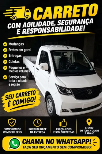 CARRETO PRA SALVADOR E REGIOES