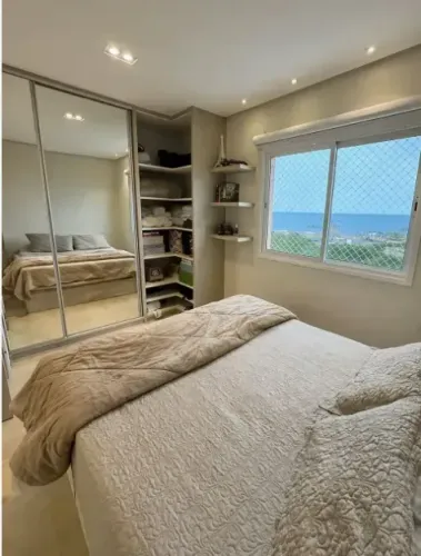 VIEW CLUB - PONTA NEGRA, 3 QTOS S/ 1 SUÍTE ANDAR ALTO. FINANCIA