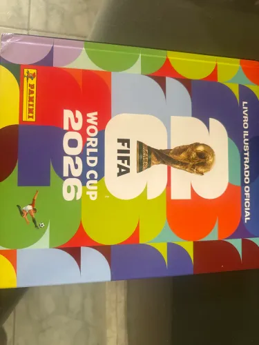 Álbum de figurinhas capa dura copa do mundo 2026