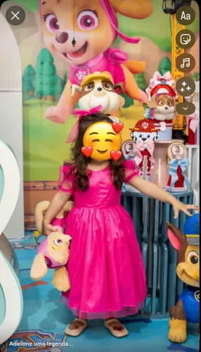 Vestido de festa com laço