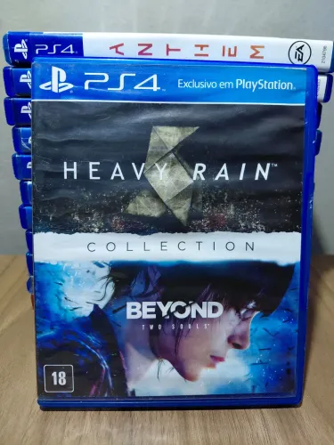 Jogo The heavy rain & beyond:two souls collection PlayStation ps4 mídia física
