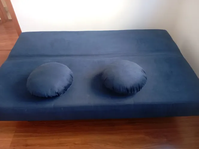 Sofá usado mais muito bem conservado sofavira cama