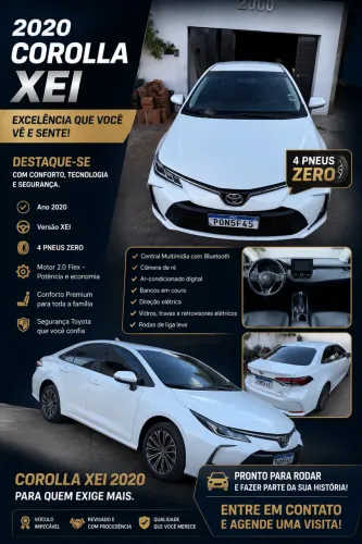 Toyota Corolla XEI 2.0 Flex 16V Aut. 2020