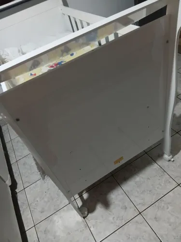 Berço americano vira cama novo só o berço sem colchão 