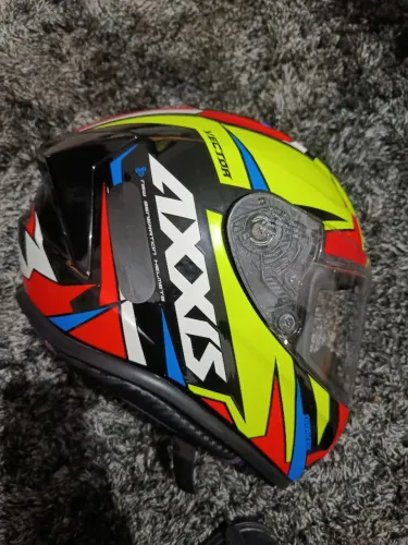 Capacete Axxis usado mais em excelente estado conservação Tamanho XL 61/62