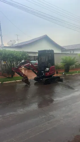 Mini escavadeira VIO17 YANMAR