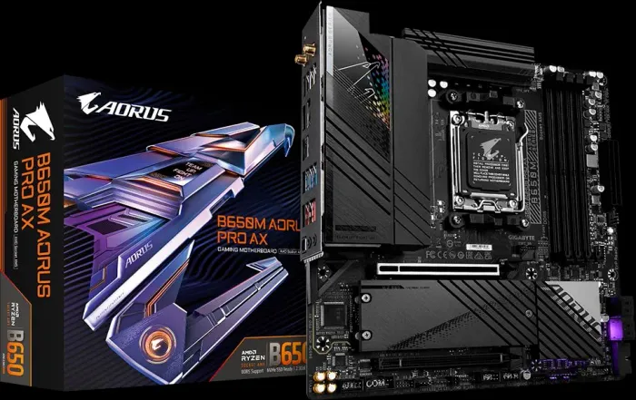 Kit ryzen 5 7600x, b650 Aorus Pro Ax e Fury Renegade ddr5