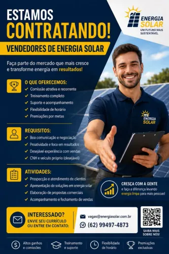 Vagas vendedores