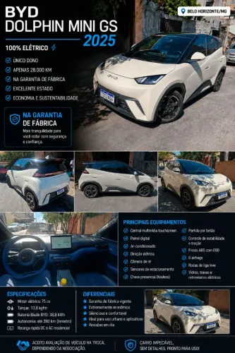 BYD Dolphin Mini (Elétrico) 2025