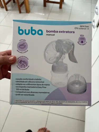 Bomba extratora de leite buba