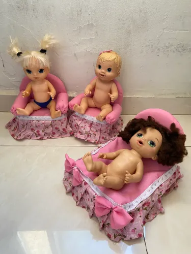 kit móveis para bonecas - usado