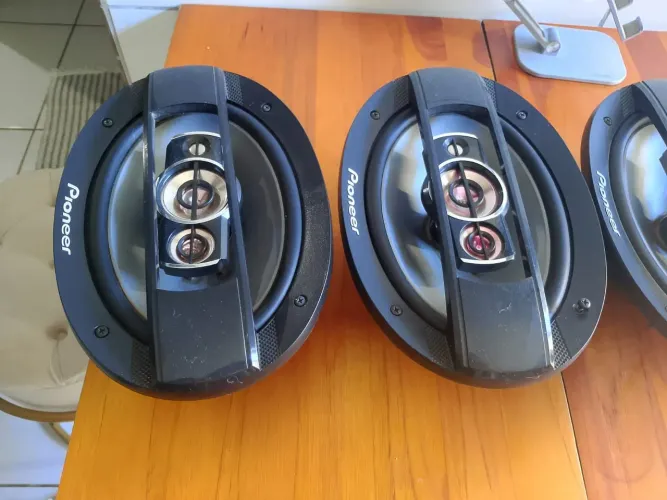 1par alto falante pioneer 6x9 100w rms