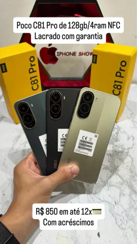 Poco C81 Pro de 128gb/4ram NFC