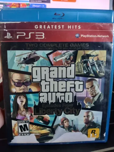 Grande Theft Auto GTA 4 Episodes From Liberty City Original Ps3 Playstation 3