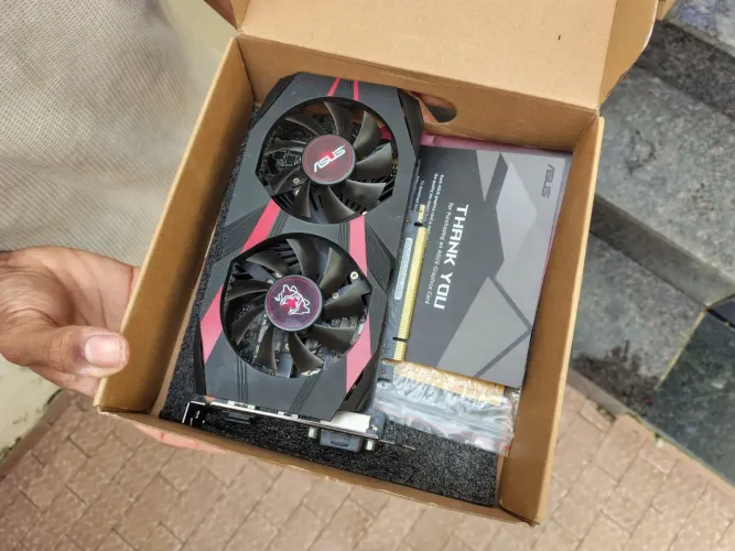 Placa de vídeo GTX 1050 ti Asus - parou de dar vídeo