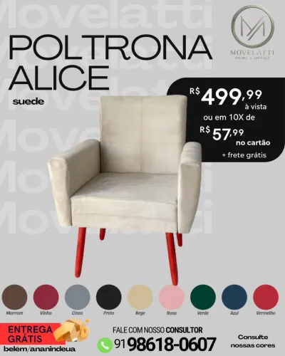 Poltrona Alice 