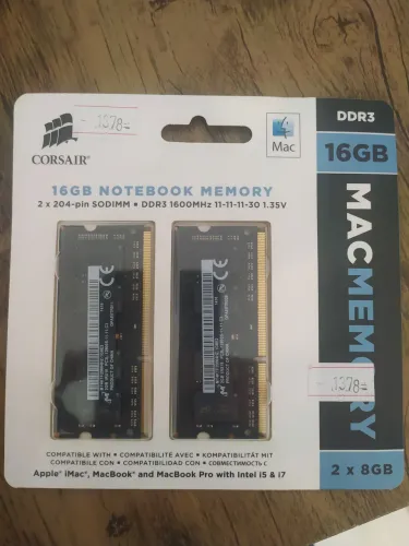 Memória Ram 16GB DDR3 - Corsair