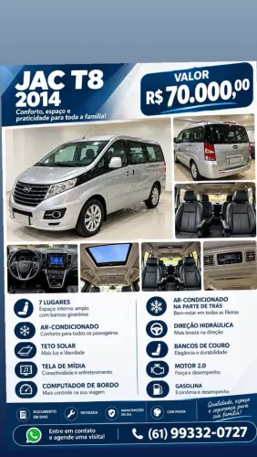 JAC T8 2.0 16V 5P Mec. 2014