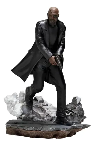 Nick Fury Spider Man Far From Home BDS Art Scale 1/10 Iron Studios