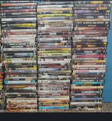 DVDs clássicos e atuais 
