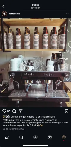 Máquina de cafe Sanremo