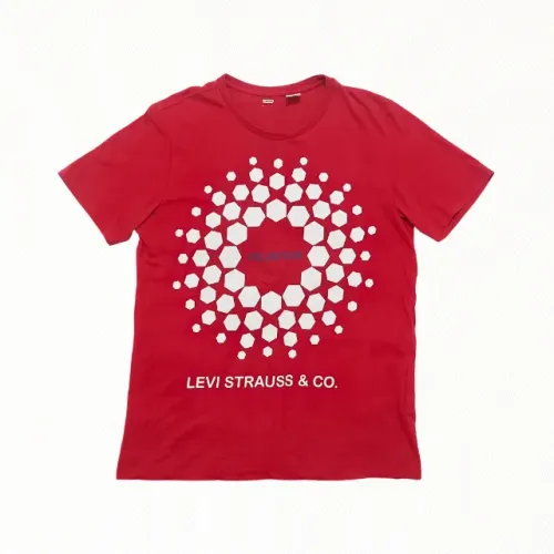 Camiseta Levis Vermelha
