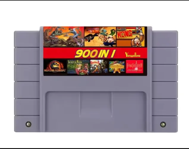 Super 900em1, cartucho novo para Super Nintendo