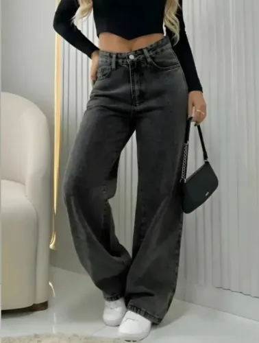 Calça feminina wide leg tamanho 44