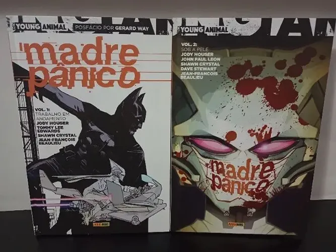 madre pânico 2 vols completa Young animal DC comics panini batman superman coringa