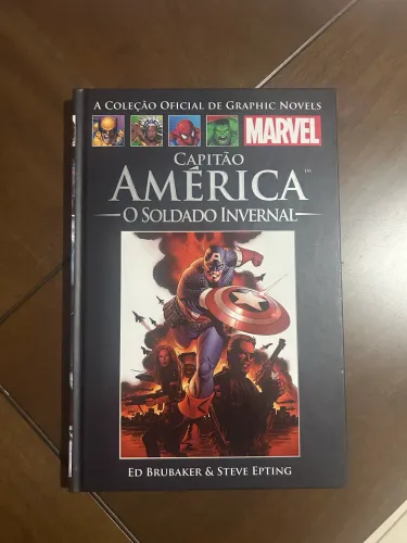 HQ Capitão America: O Soldado Invernal | Coleção Salvat