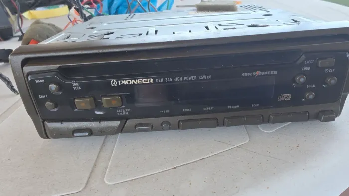 Pioneer DEH-345 - Som Automotivo Vintage (Anos 90) - 100% Original