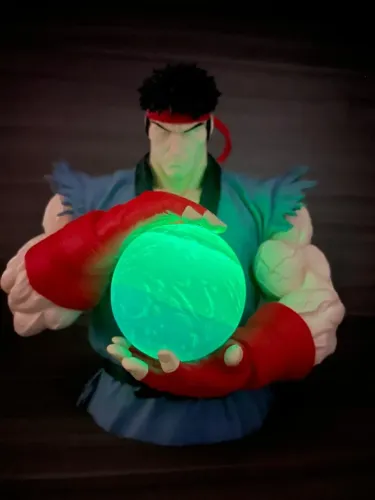 Luminária gigante Ryu Street fighter