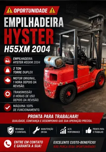Empilhadeira HYSTER H55XM