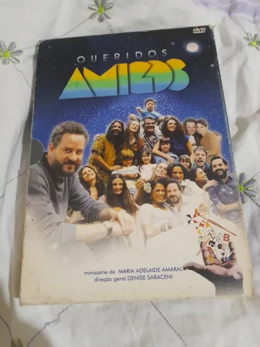 Box DVD Minissérie Queridos Amigos (Completo - 4 Discos) - Original