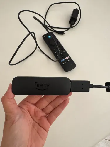 Fire TV Stick 4K Amazon. Pouquíssimo usado.