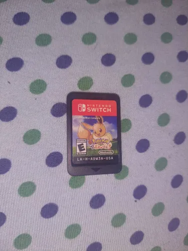 Pokemon let's go eevee nintendo switch sem capa