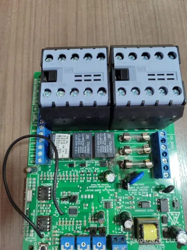 Placa para portao automático
