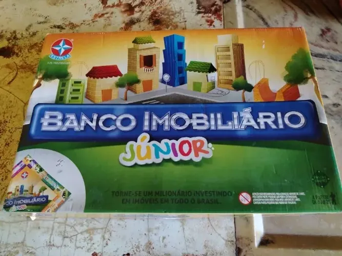 Banco Imobiliário Junior - Jogo Completo Da Estrela 