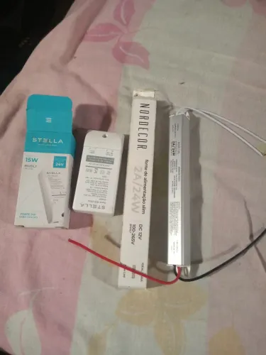 2 fontes pra fitas de led