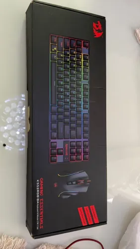 Kit Gamer Black - Teclado Mecânico Kumara Redragon + Mouse Cobra 7200 DPI