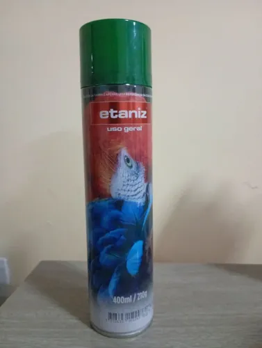 Tinta Spray Verde Escuro.