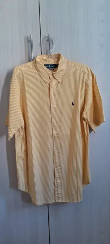 camisa social manga curta | ralph lauren | original | desapego