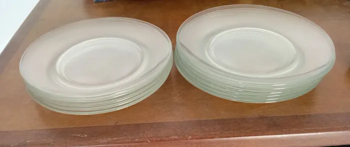 Pratos duralex transparente